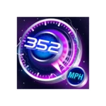 gps speedometer and odometer android application logo